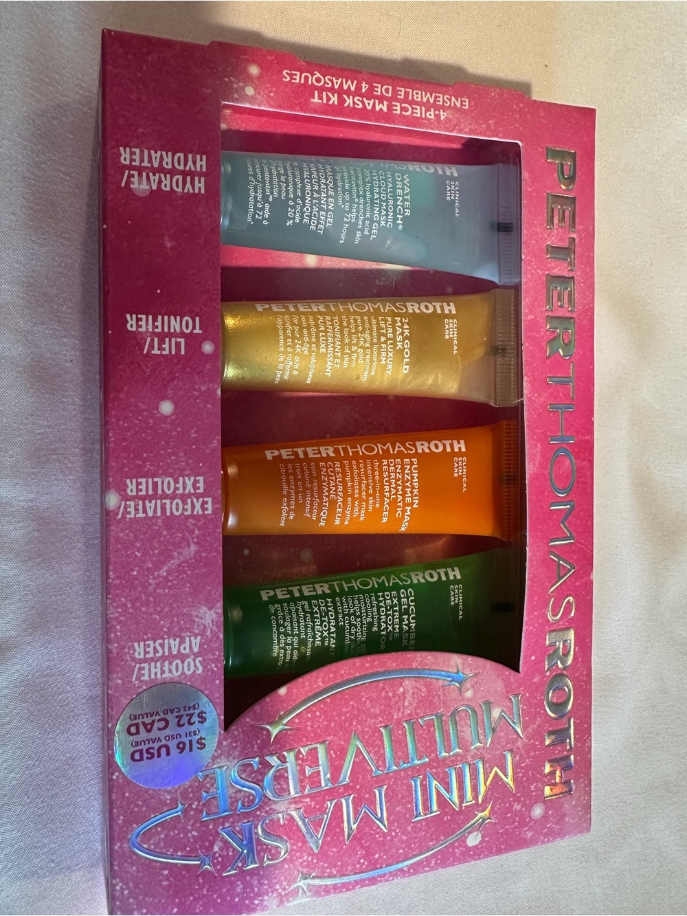 Peter Thomas Roth Mini Mask Multiverse Set - Multi (Pink Packaging)